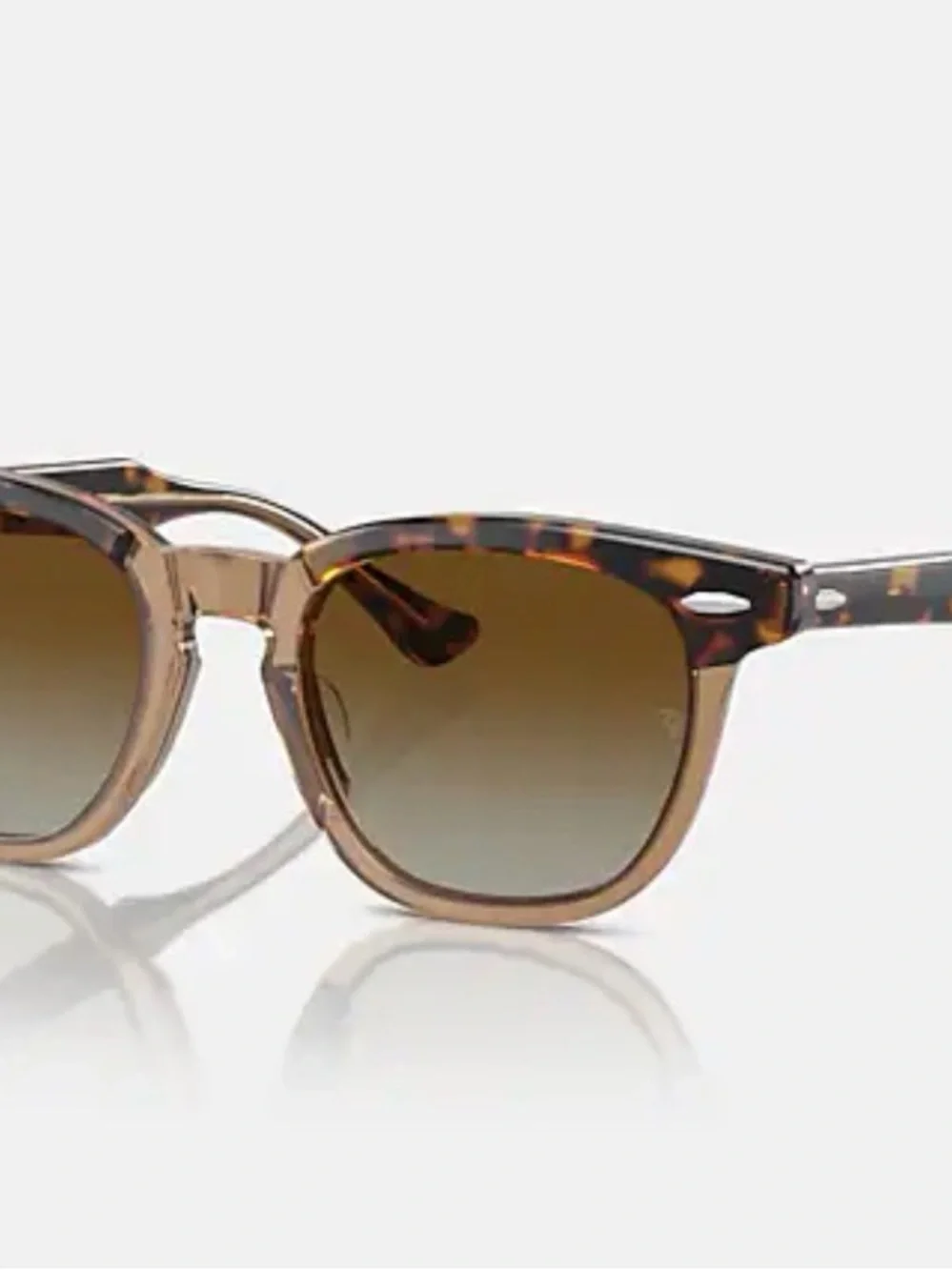 Ray-Ban Kids Tortoiseshell Brown Gradient Sunglasses
